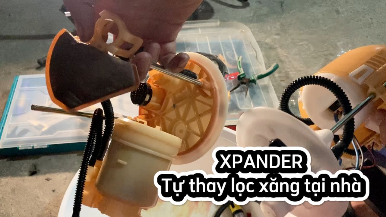 Tự thay lọc xăng tại nhà cho xe Xpander