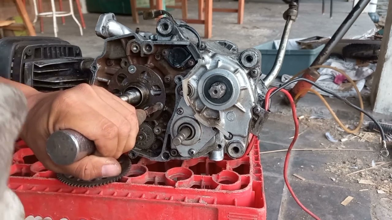 Cara Melepas Magnet Yamaha ALFA dan Pasang GiGi Stater ALFA