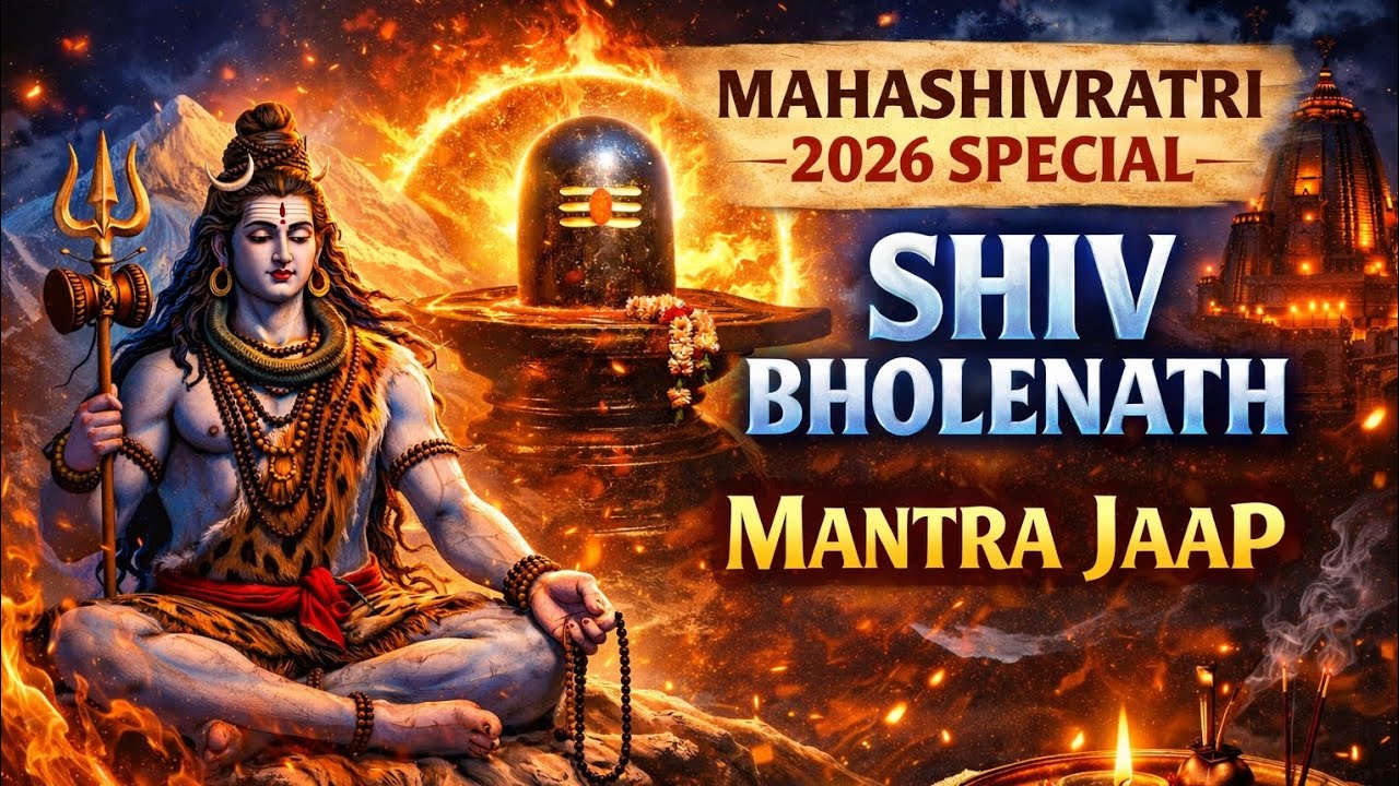 Mahashivratri 2026 special!! Shiv bholenath mantra jaap|| iss mantra se sari manokamna hongi Puri 🙏🏻