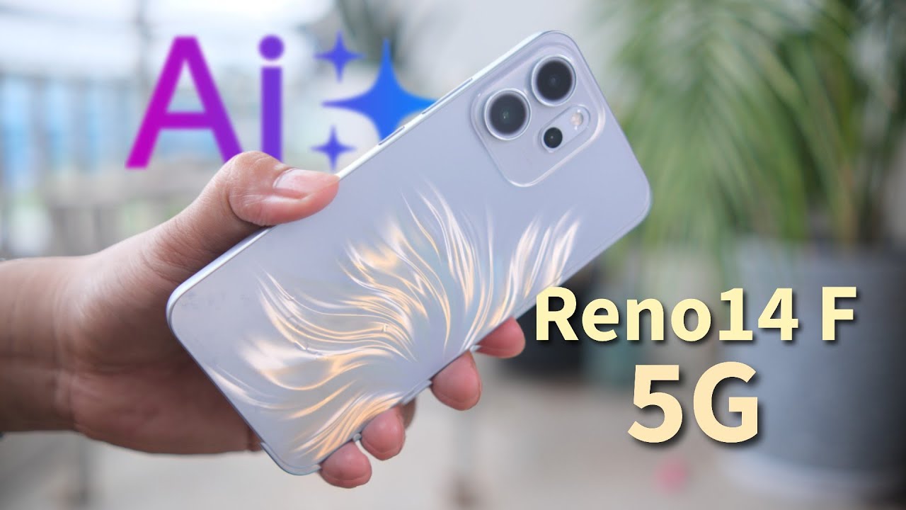 OPPO Reno14 F 5G ទូរស័ព្ទ AI ដ៏ទំនើបបំផុត