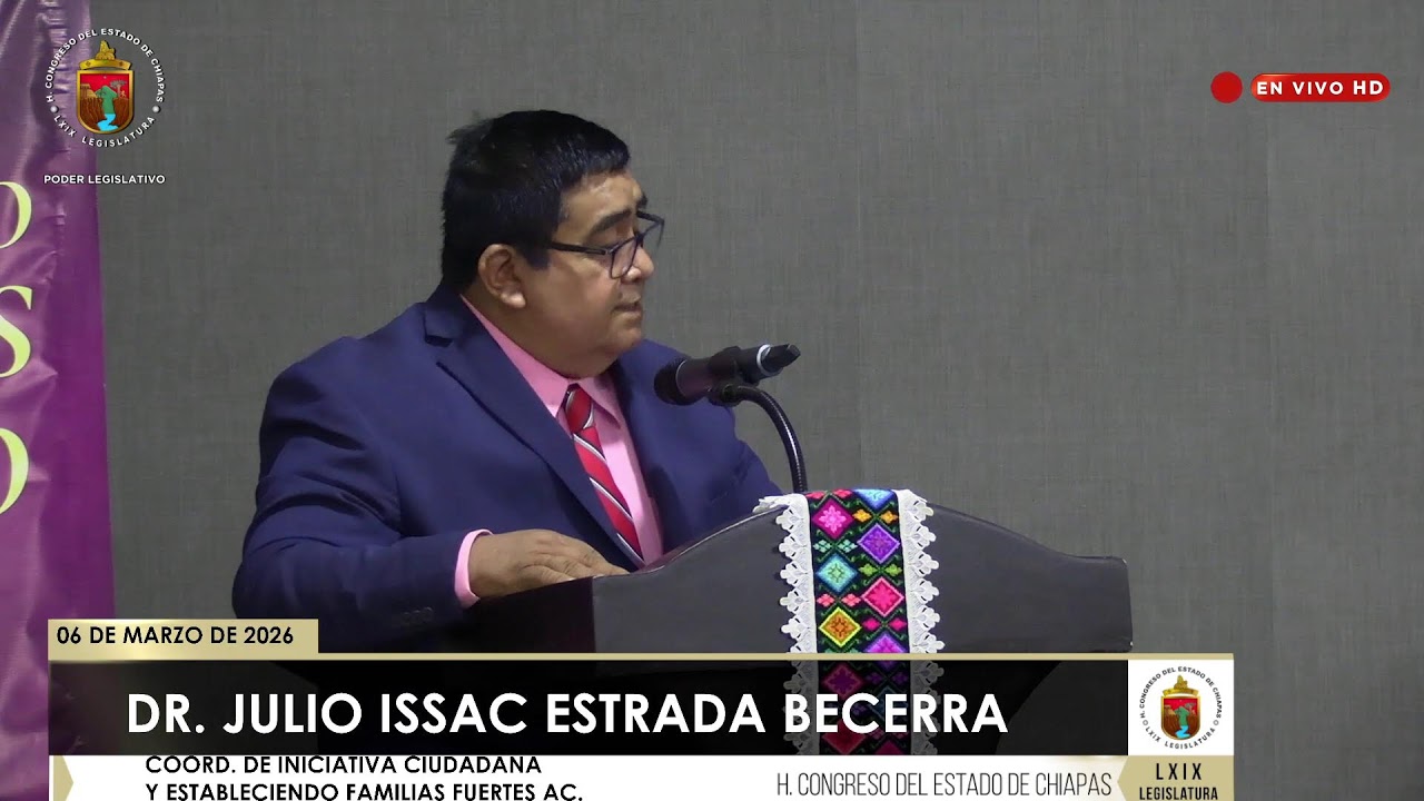 Transmisión en Vivo: CONMEMORACIÓN: DÍA INTERNACIONAL DE LA MUJER 2026.  06 de Marzo de 2026