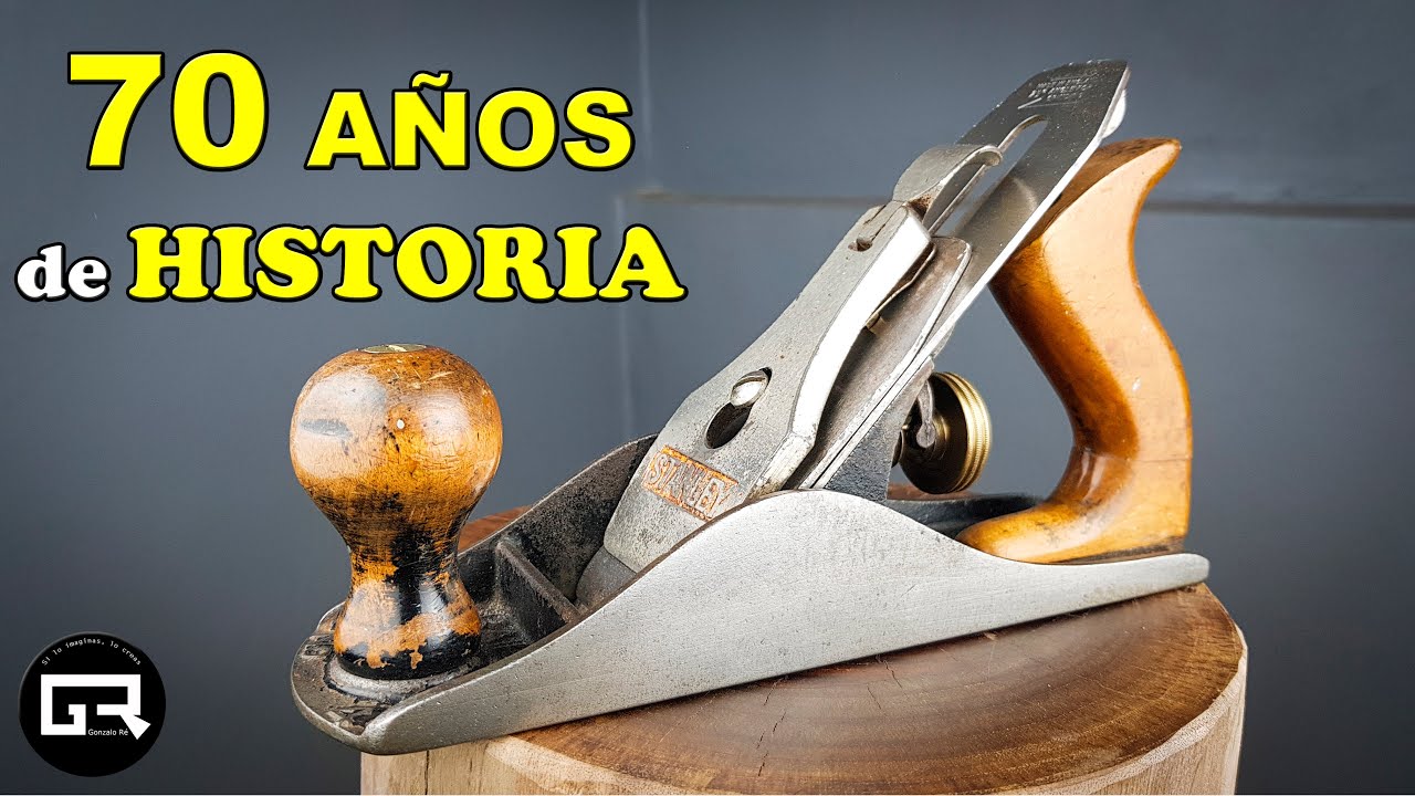RESTAURAR y CALIBRAR CEPILLO de CARPINTERO | RESTORATION ANTIQUE TOOLS