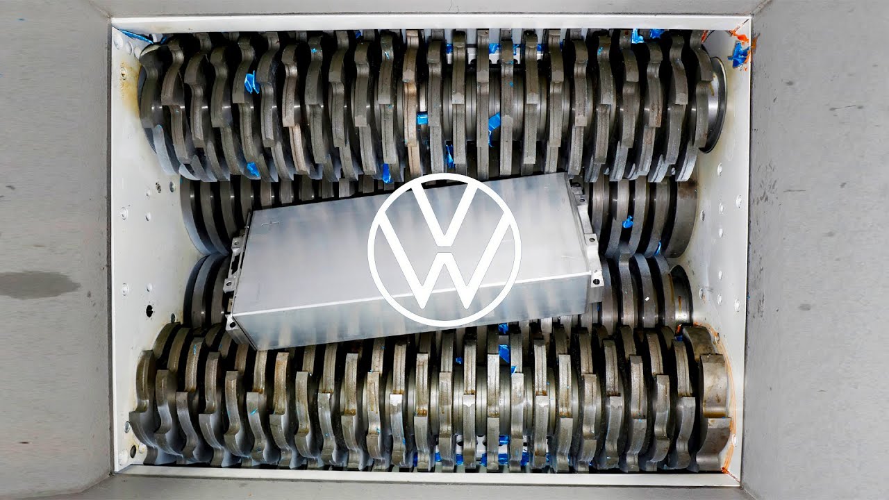Volkswagen Electric Car Battery Recycling Plant