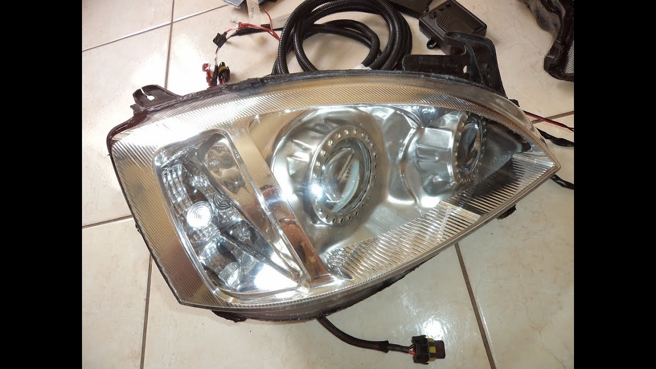 LM Acessórios Exclusivos Retrofit Headlight GM Chevrolet Corsa Projetor