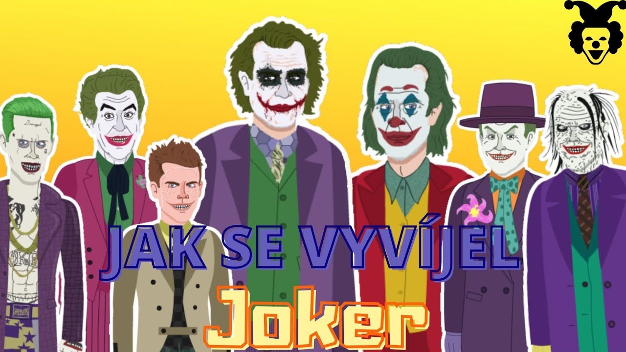 JOKER - Jak se vyvíjel (ANIMOVANÉ)
