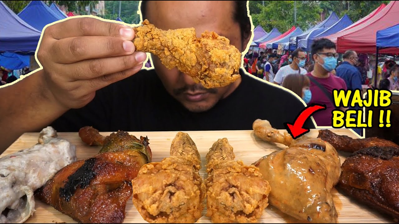 5 menu wajib beli di BAZAAR RAMADHAN tahun ini (mukbang malaysia) AYAM PERCIK