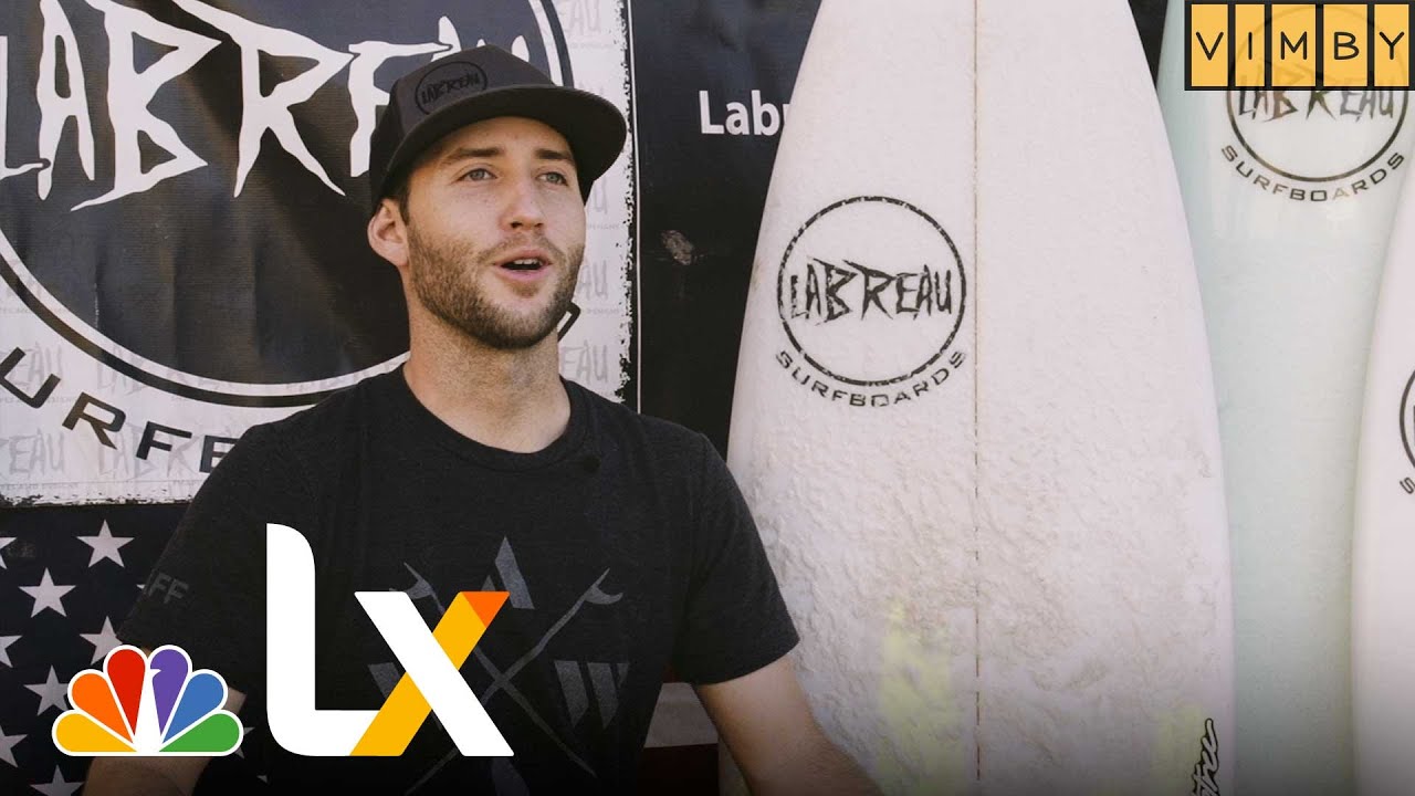 This Surfboard Maker Started His Business with One Discarded Board | American Lens | NBCLX
