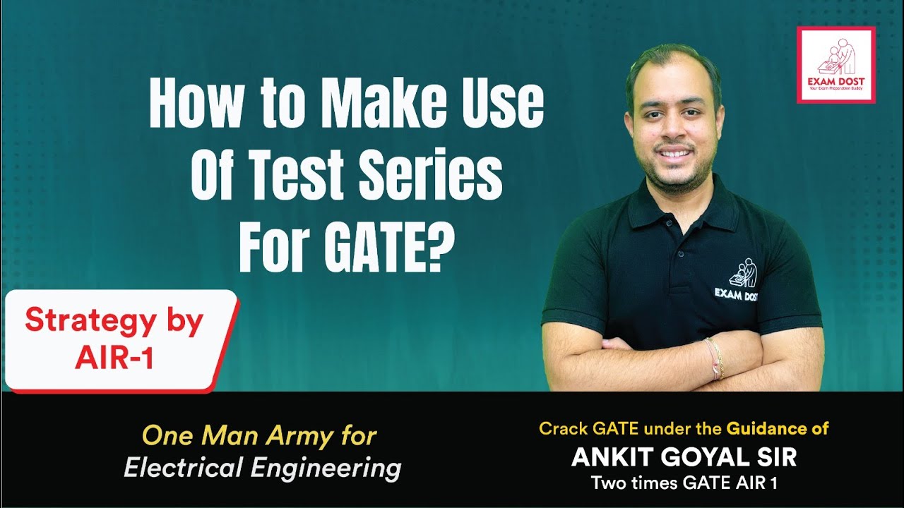 How to make use of Test Series for GATE?? 🥺🥺| Strategy by AIR-1 | Ankit Goyal | One Man Army