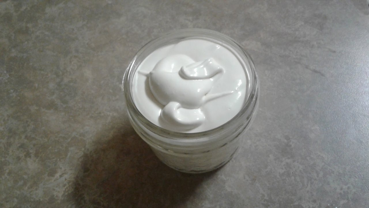 DIY Whipped Shea Butter Anti-Wrinkle Face and Body Cream. Super Moisturizing!
