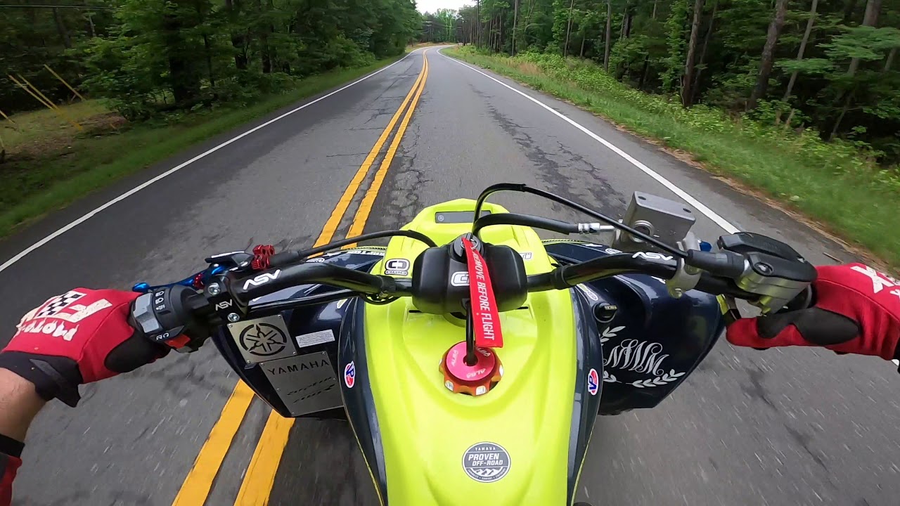 2020 YAMAHA RAPTOR 700R SE 50 WIDE (FIRST STREET RUN AFTER MODIFICATIONS)
