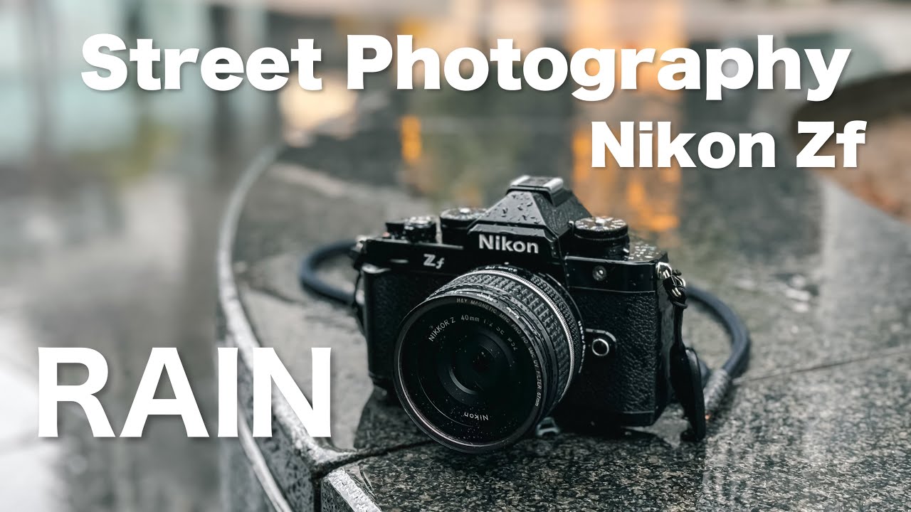 POV Nikon Zf Street Photography in the Rain