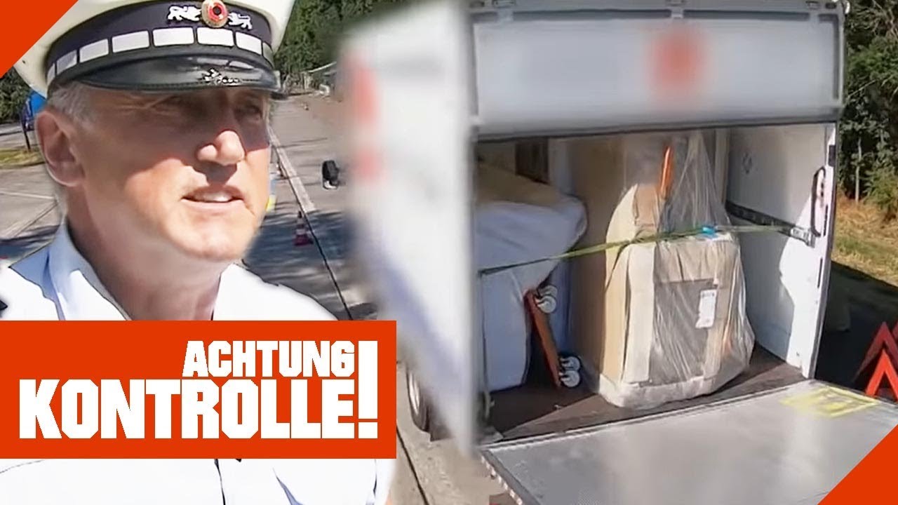 Kleintransporter über 20% überladen: 800 kg müssen raus! | Achtung Kontrolle | Kabel Eins