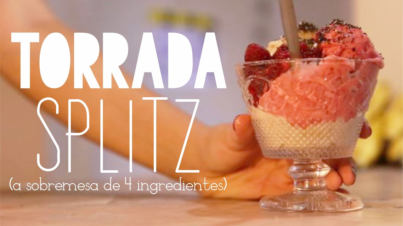 SORVETE DE BANANA E FRAMBOESA com Farofa de ÓREO | Receita #23 TORRADA TORRADA