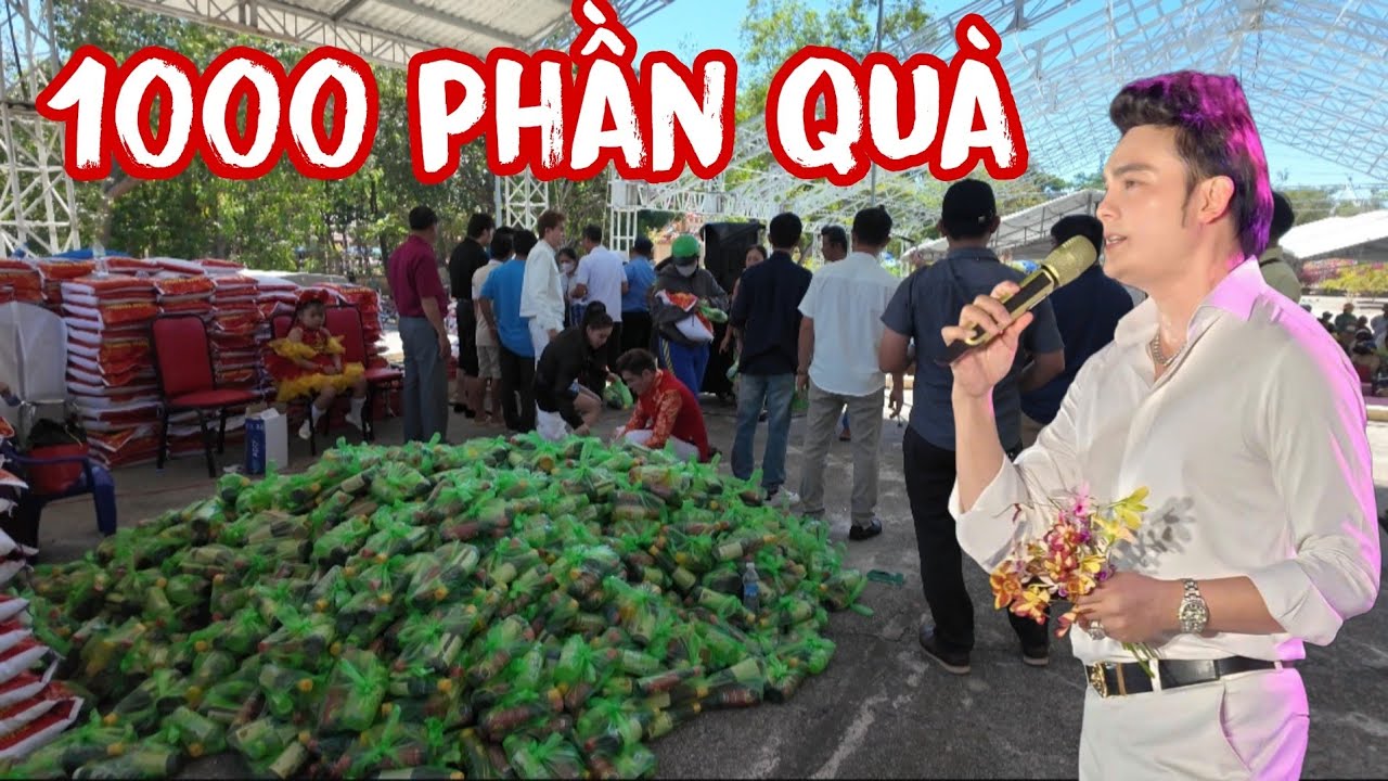 Kim Tiểu Long 1000 phần quà đầu năm cho bà con