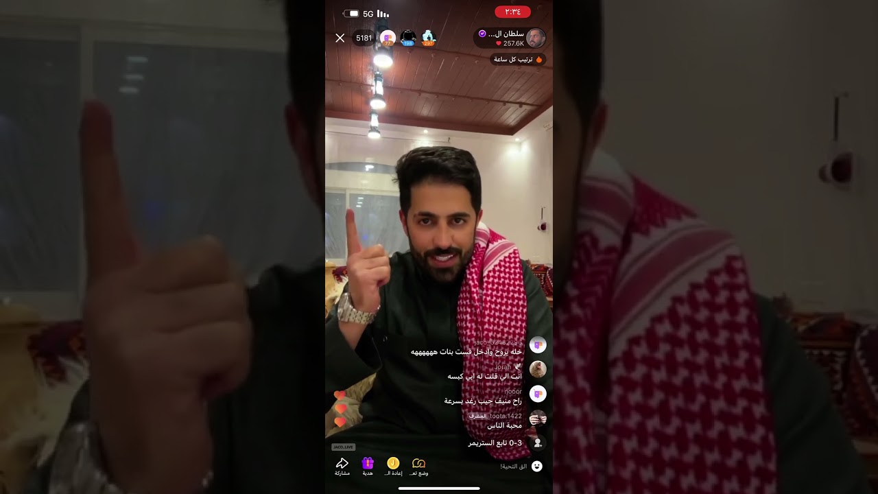 2- بث سلطان العنزي مع منيف الخمشي و كارمن و إبراهيم عسيري و انس و ضيدان  7/12/2023