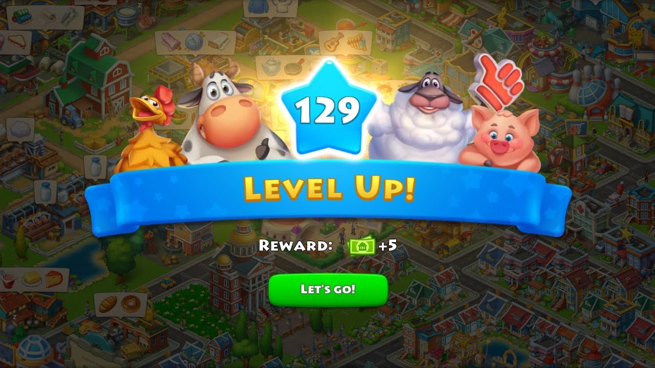 Township: Level  # 129 Game play!!