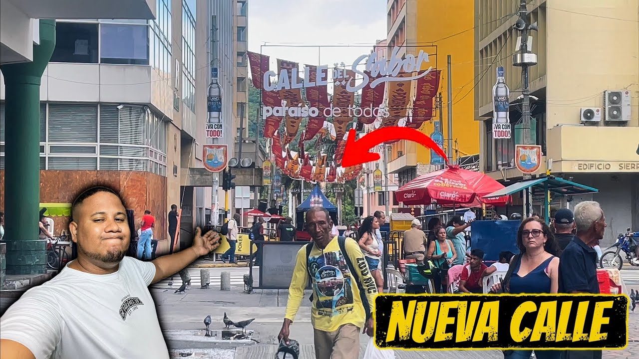 Así es el CENTRO DE CALI en enero ¿ muy solo ? ¡ nueva calle ! 