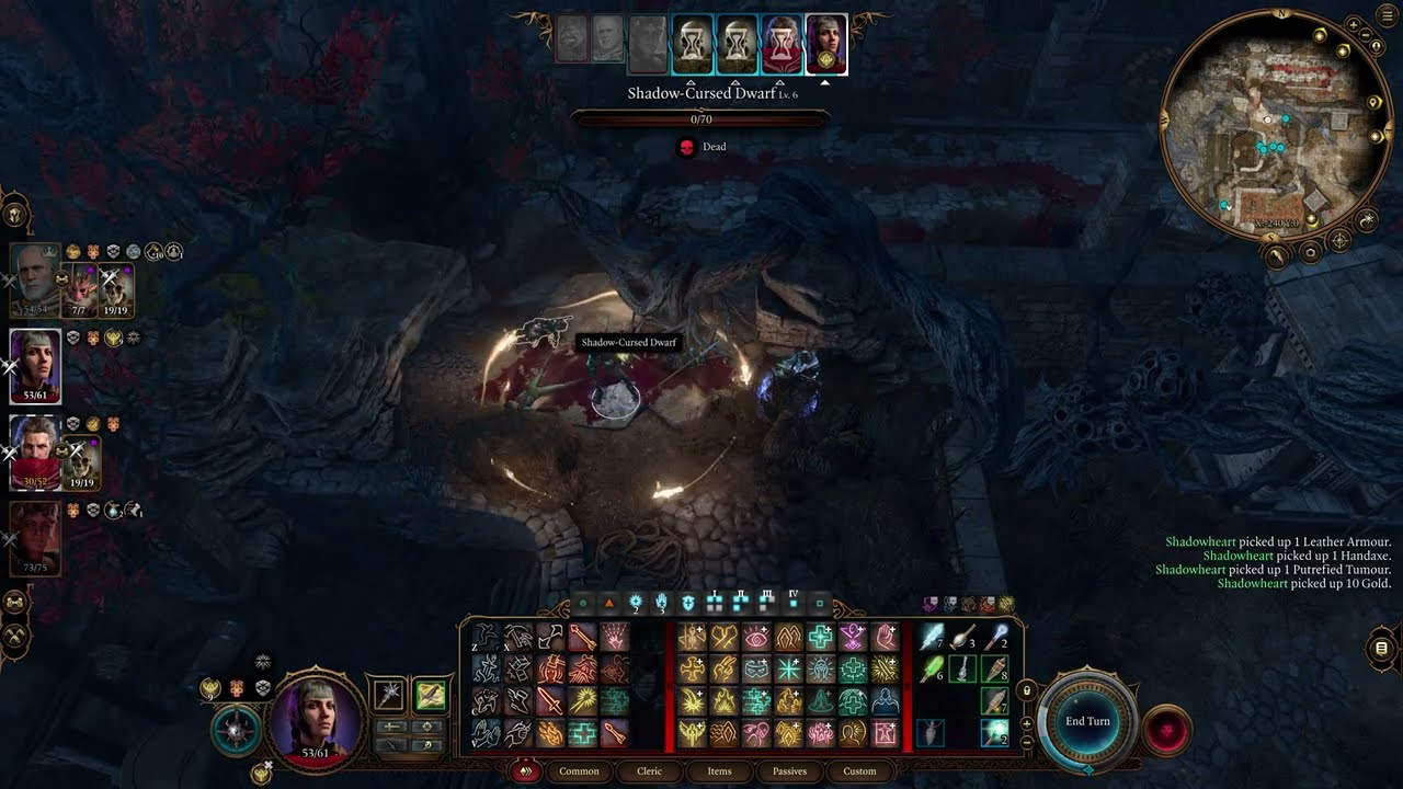 Baldur's Gate 3 The Morgue Angry Fish Ambush Tactician 4K