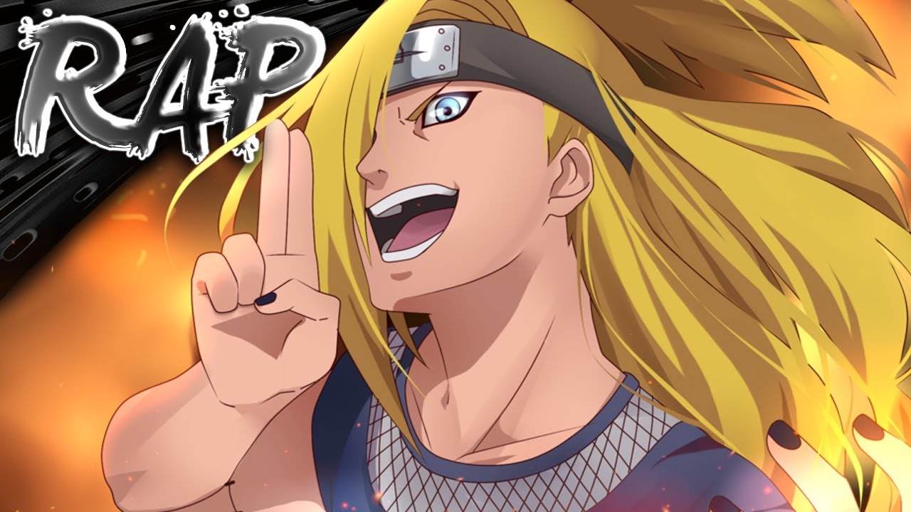 Rap do Deidara (Naruto) - O Ninja da Arte Rara│David Black♫
