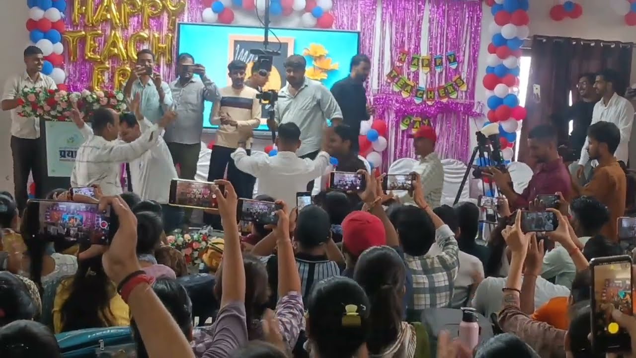 Teacher's Day Celebration 🥳_ Prayas Coaching,  Sikar || Prayas Eduhub🥰 | Nirmal Meena Blogs 💫.