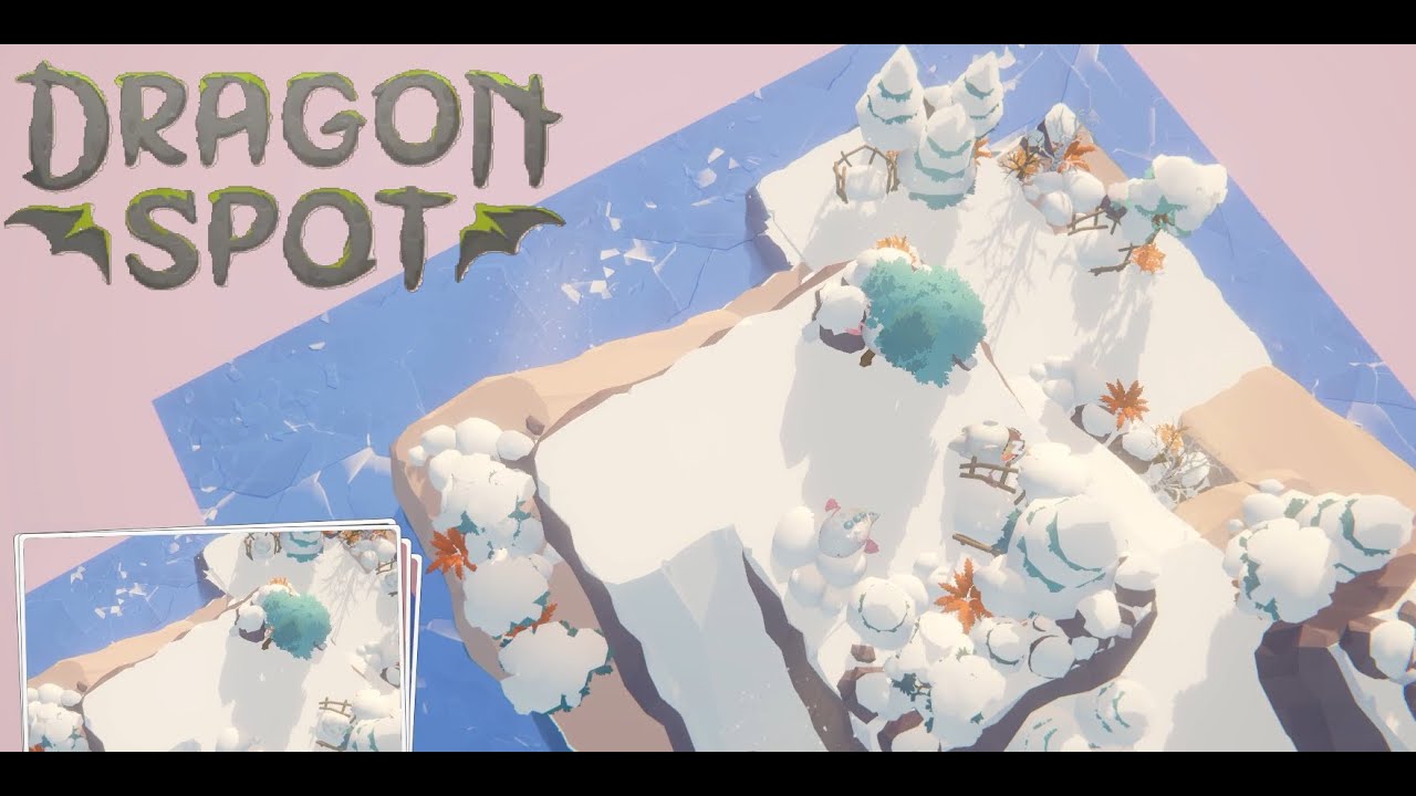 Dragon Spot: Cozy Sandbox  EP 02 -  Tiny tiny dragons in snow🐉❄️
