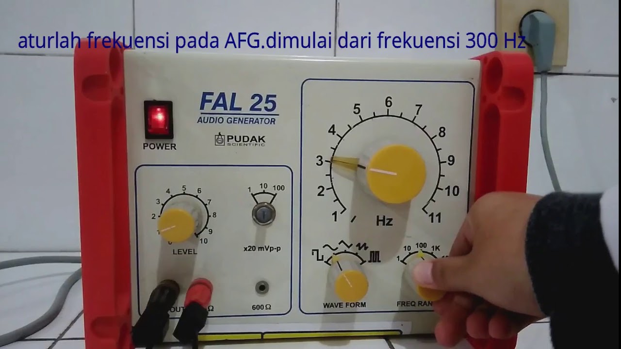 Video Tutorial Praktikum Resonansi Bunyi