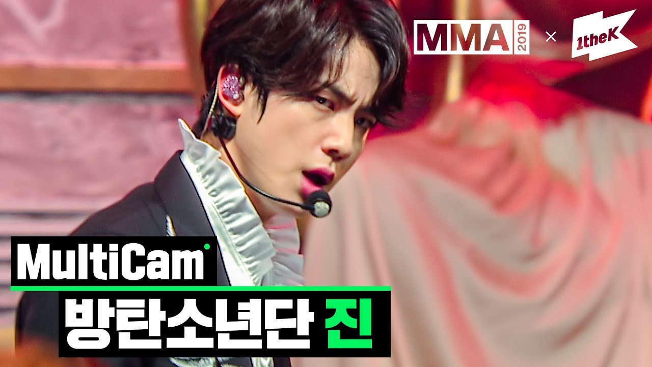 [MMA 2019] 방탄소년단 진(BTS JIN) _ Dionysus | MultiCam
