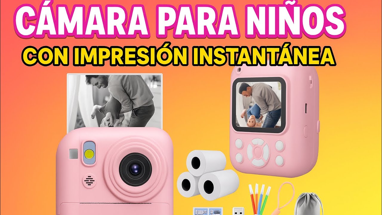 ¿Funciona esta cámara instantánea barata? ¡Mira lo que trae!