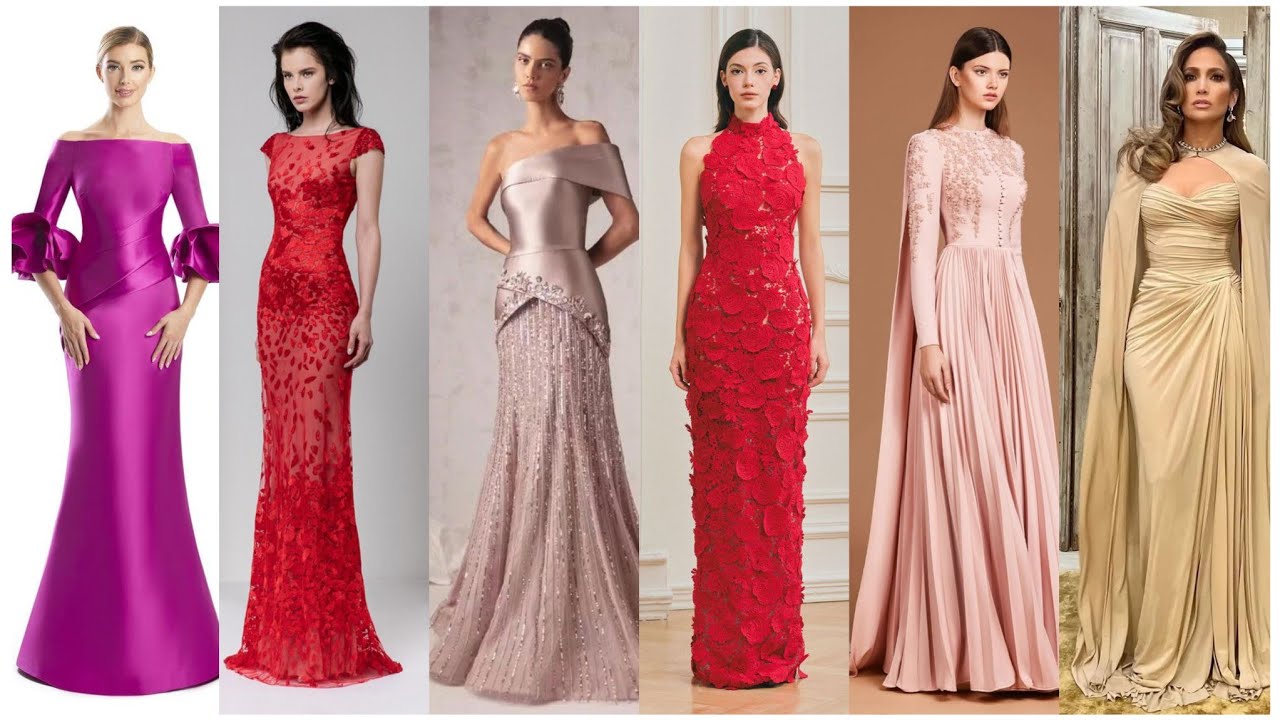 Los vestidos estampados y lisos más populares y elegantes para tus ocasiones especiales.