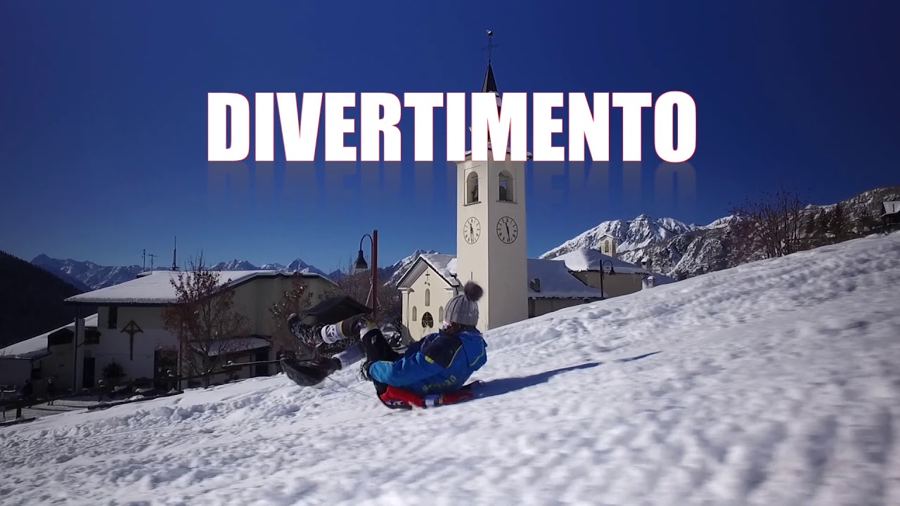 Chamois in inverno