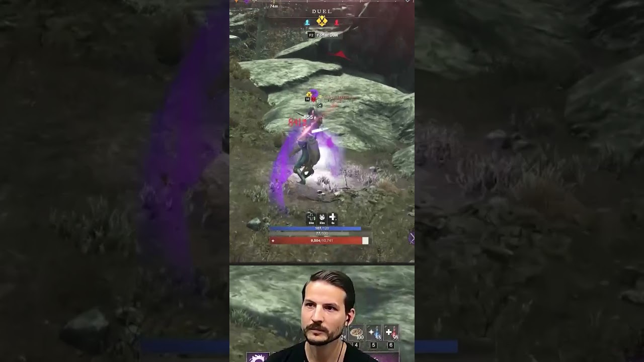 Void Gauntlet Vs Bow New World PVP #shorts