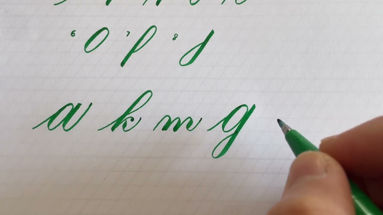 Copperplate basic strokes with Pentel Touch Sign Pen