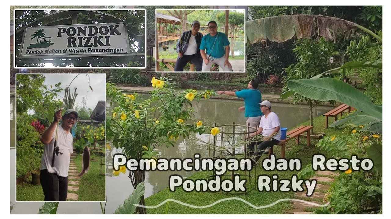 Pondok Rizky | Pemancingan dan Resto di daerang Tangsel | #pondokrizky  #pemancingankeluarga