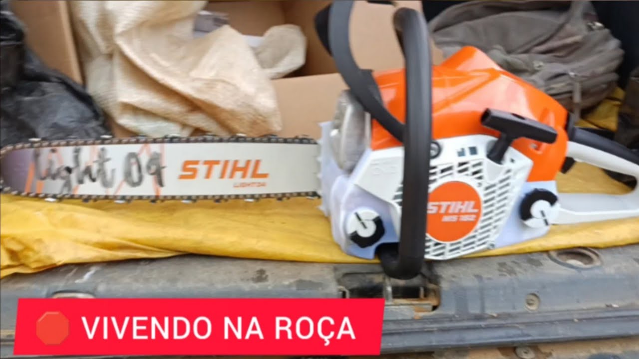 🛑 MOTOSSERRA STIHL MS 182 É BOA?🤔 Veja