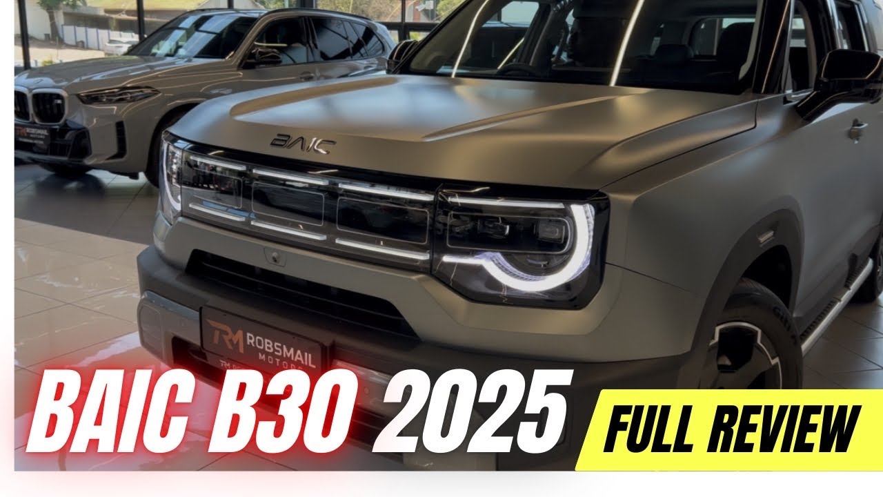 Обзор Baic B30 2025 года | Baic B30 представлен в Южной Африке | Это внедорожник, который изменит...