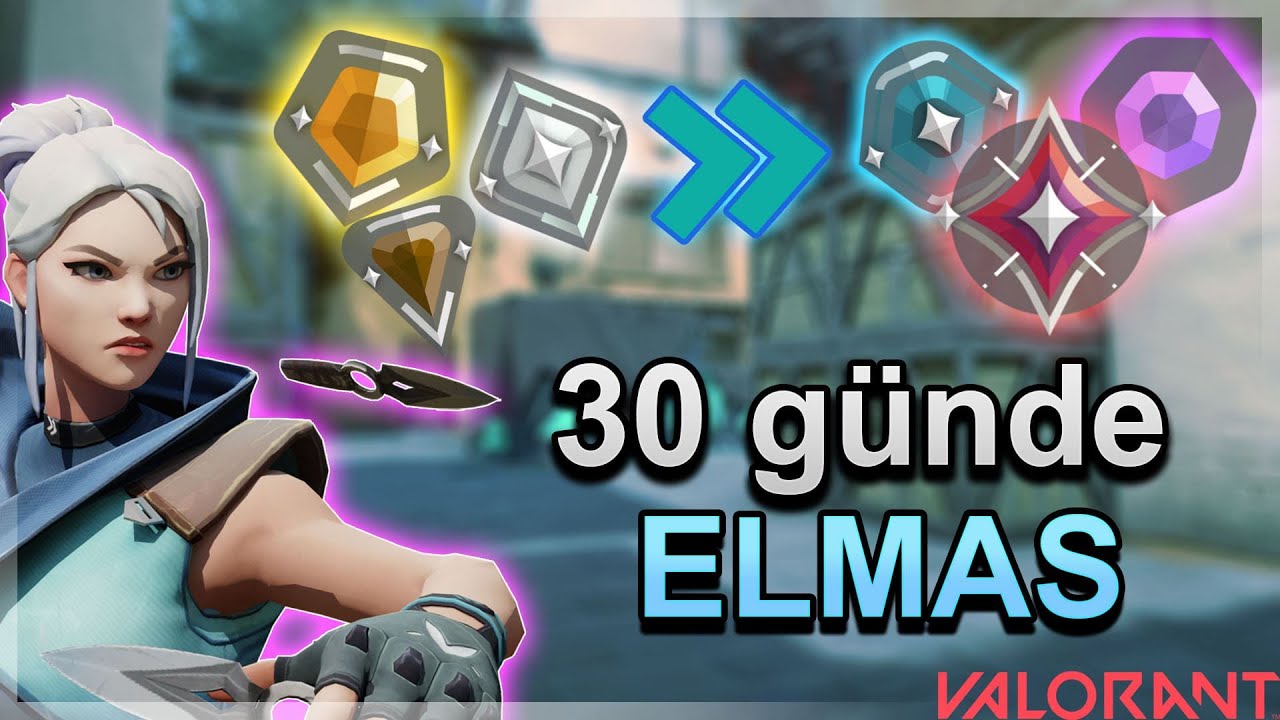 30 gün boyunca ölüm maçı atmak beni ELMAS yaptı! (inanılmaz sonuçlar!) /VALORANT/