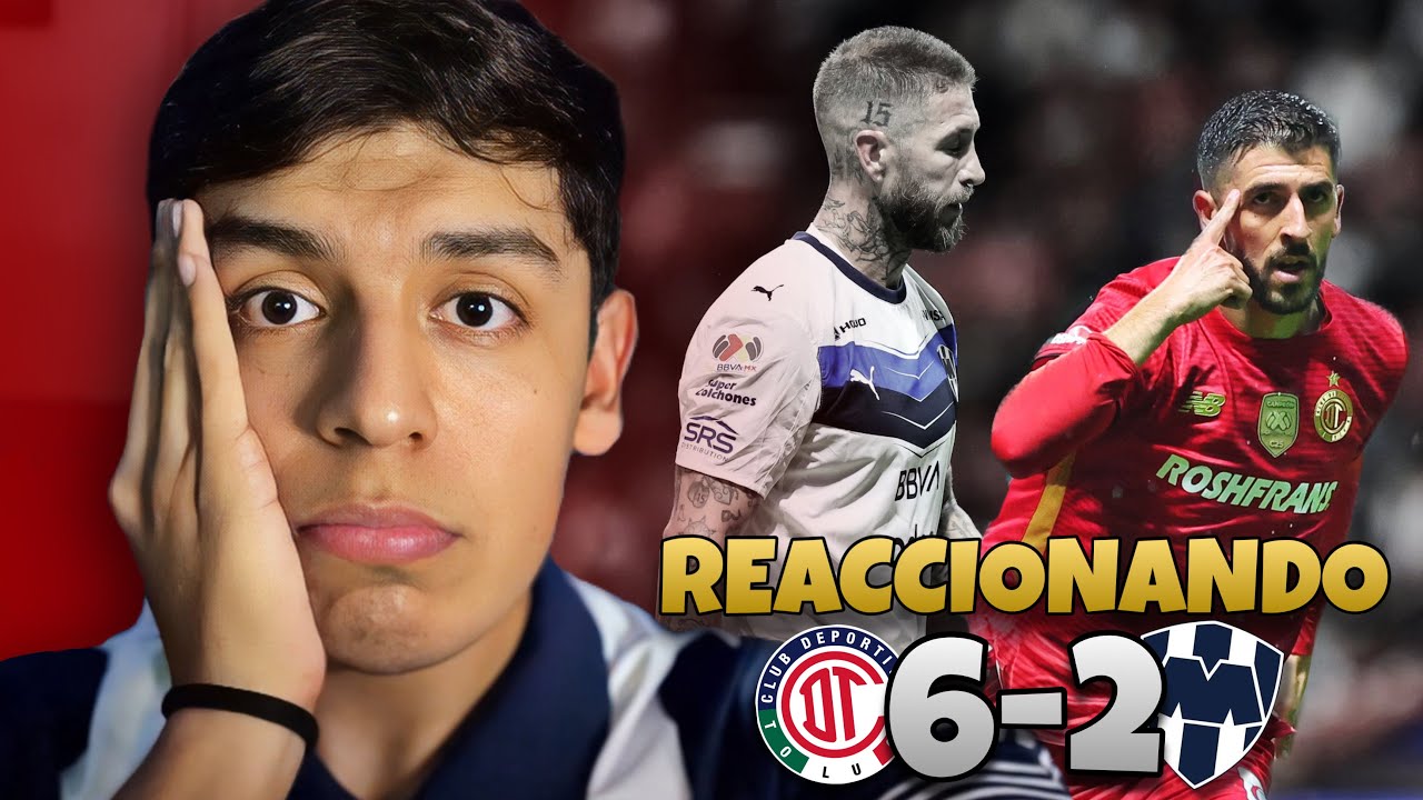 GOLEADA DE LOS DIABLOS l TOLUCA (6) vs RAYADOS (2) l JORNADA 10 APERTURA 2025 LIGA MX