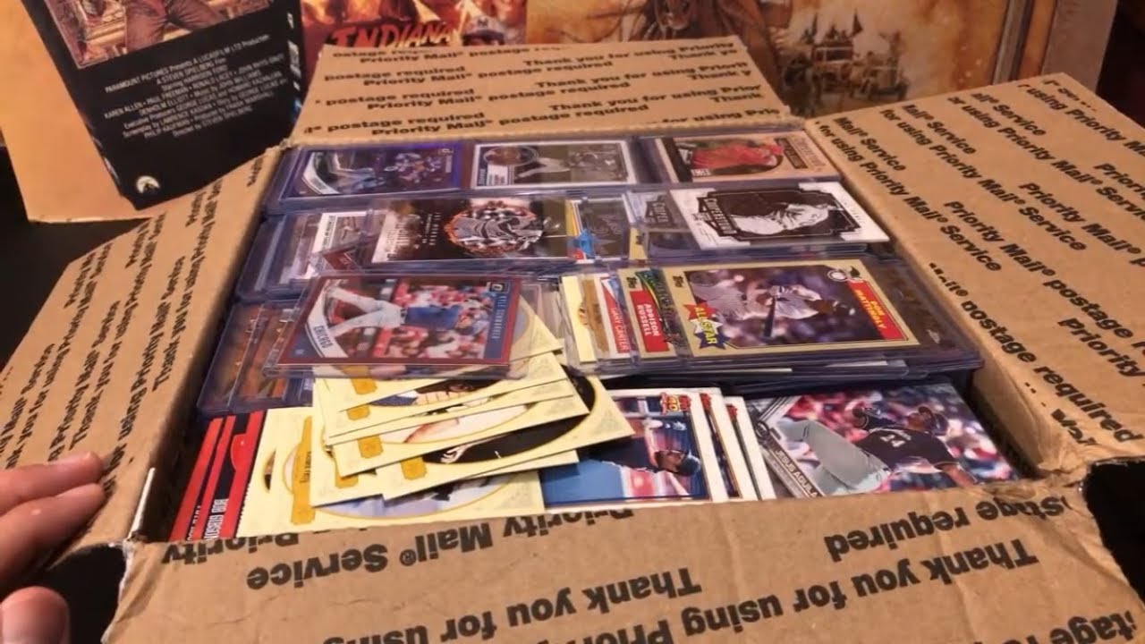 OPENING BASEBALL CARD MYSTERY BOX #3 (SEAN TEAFORD COLLECTION)