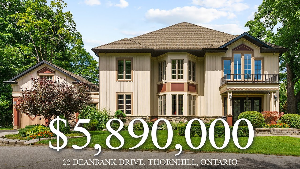 $5,890,000 - Private Estate - 22 Deanbank Drive, Thornhill, Ontario