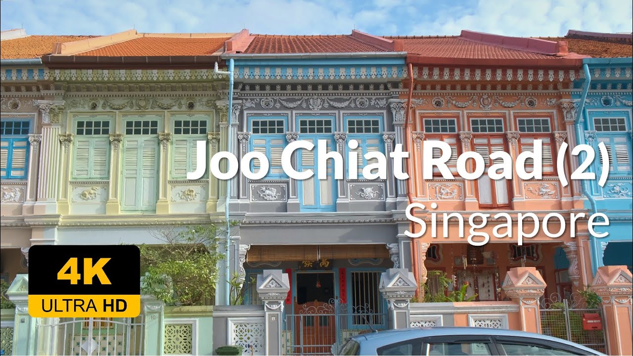 4K UHD Walking Tour - Joo Chiat Road (Part 2) #joochiatroad #joochiat #singapore #historic