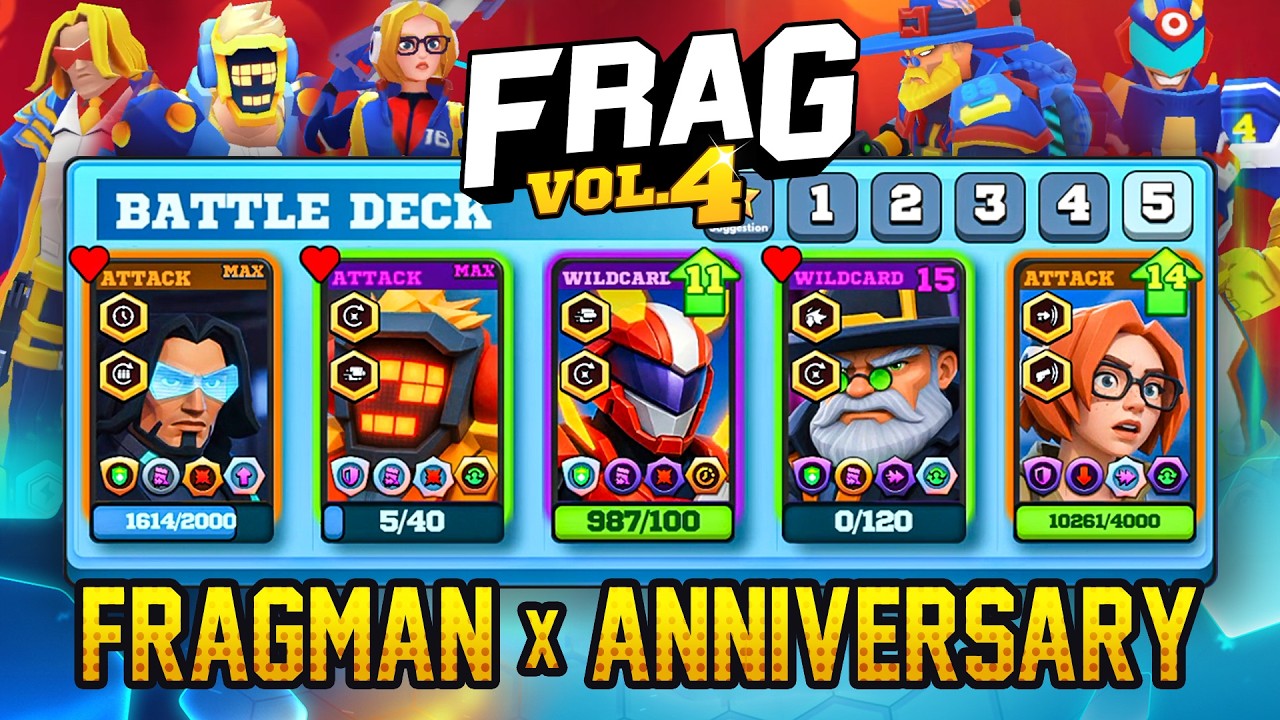 FRAGman x Anniversary Team 🔥💥 Frag Pro Shooter