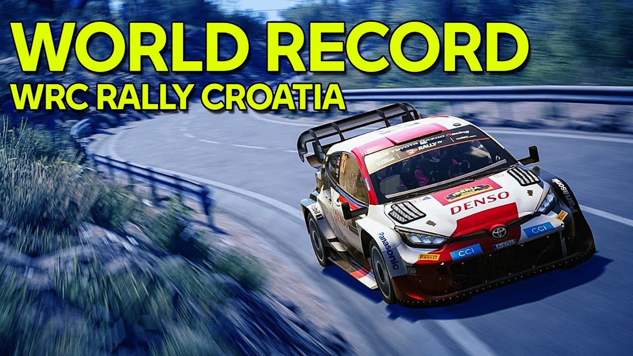 EA Sports WRC WORLD RECORD Croatia Rally 09 Hartje