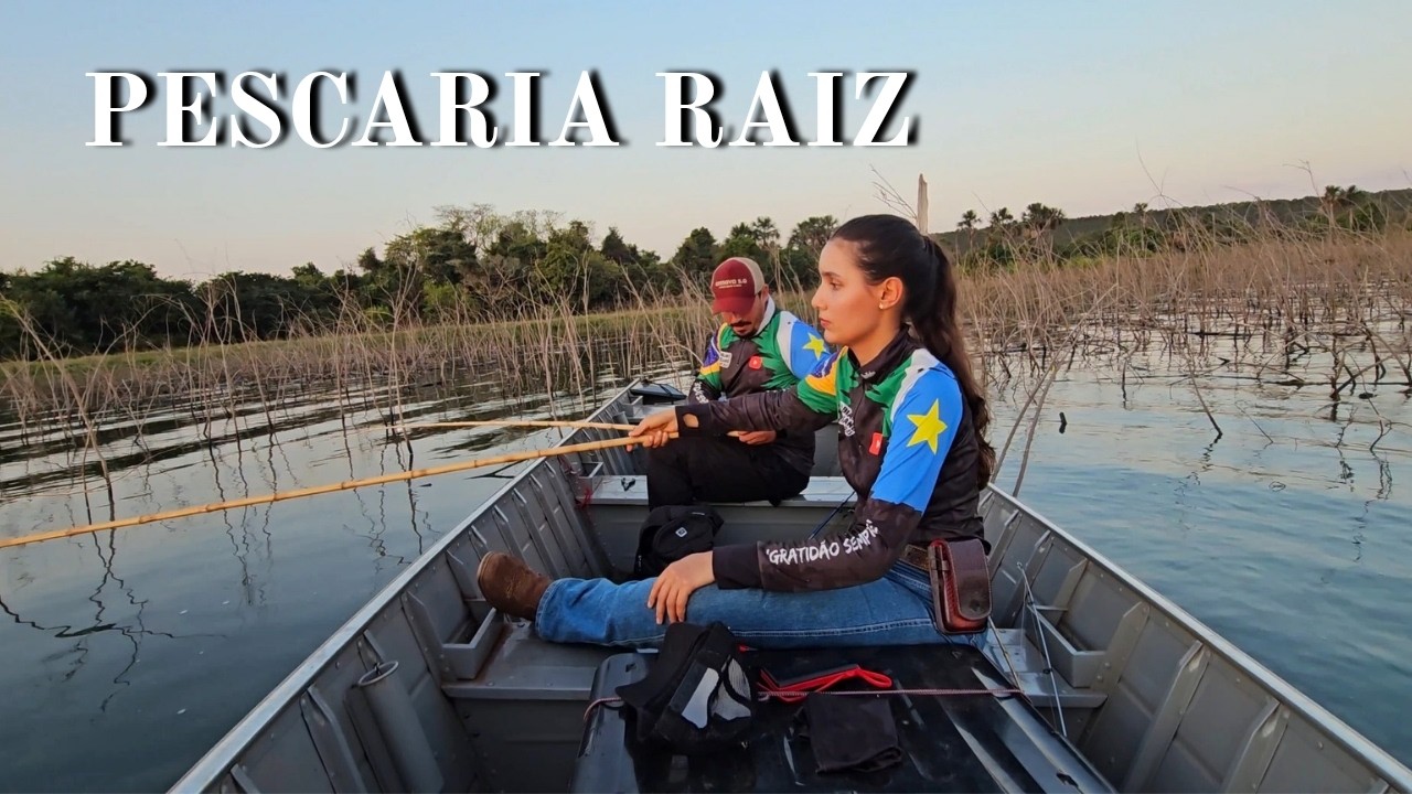 VARIOS peixes na vara de BAMBU + frito na HORA na beira do RIO e encontros com ANIMAIS