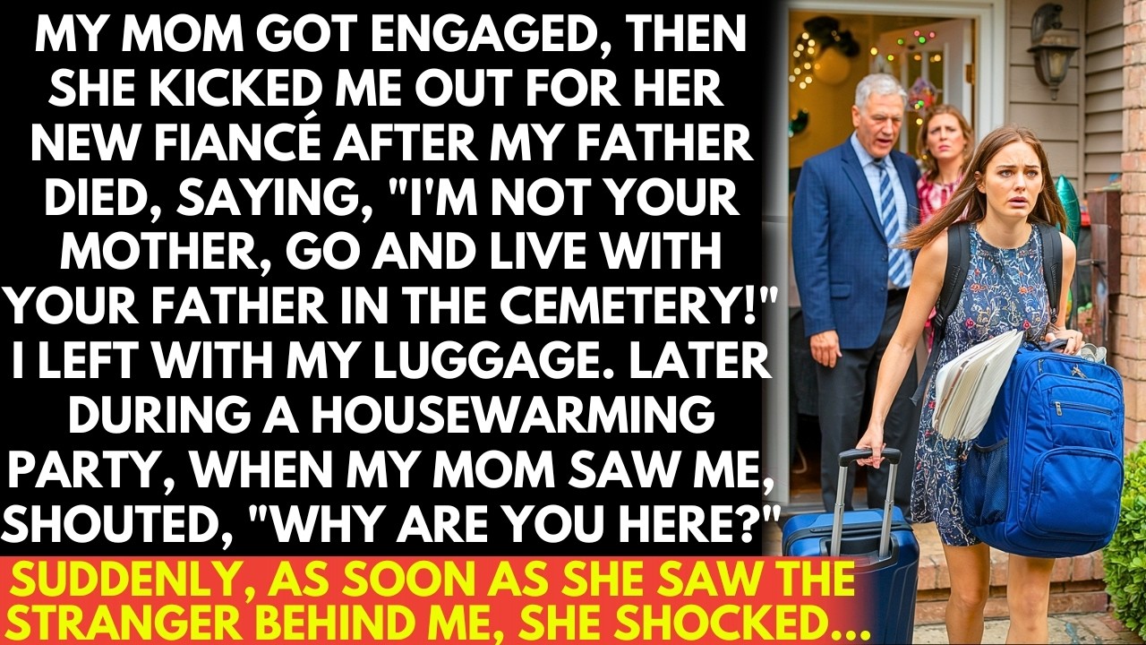 My mom got engaged and kicked me out After my dad died, 