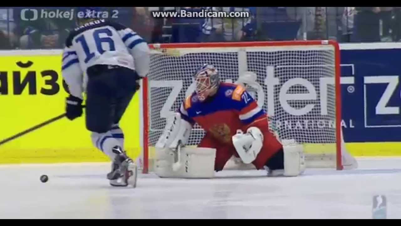 Finland - Russia : Epic shootout | MS 2015