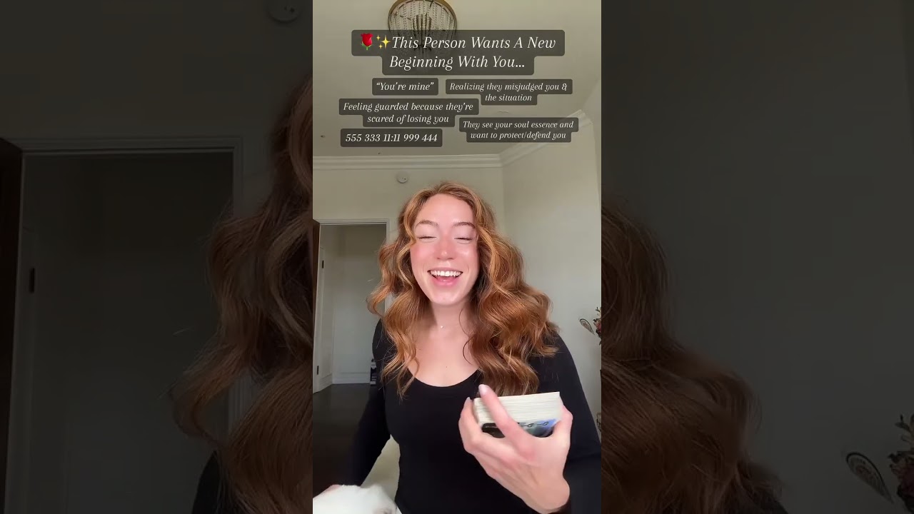🌹✨This person wants a new beginning with you…Channeled Angel Message