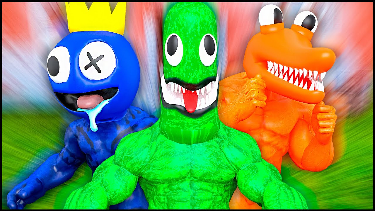 РАДУЖНЫЕ ДРУЗЬЯ &mdash; КАЧКИ?! НЕЗАКОННЫЕ Эксперименты VR!