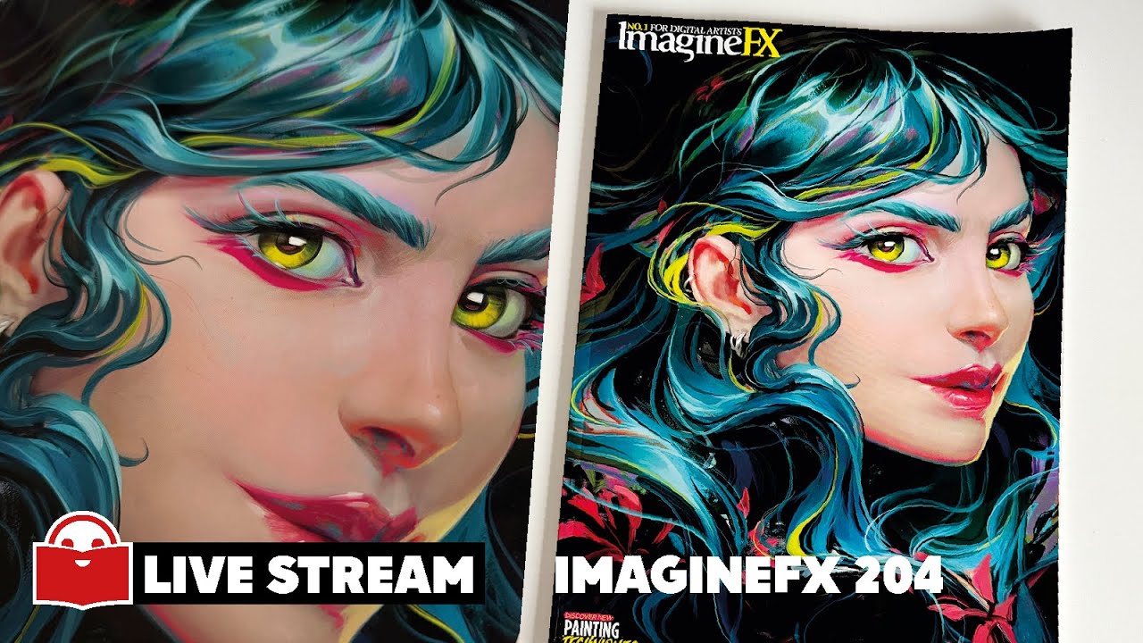 Live Stream | FLIP | ImagineFX 204