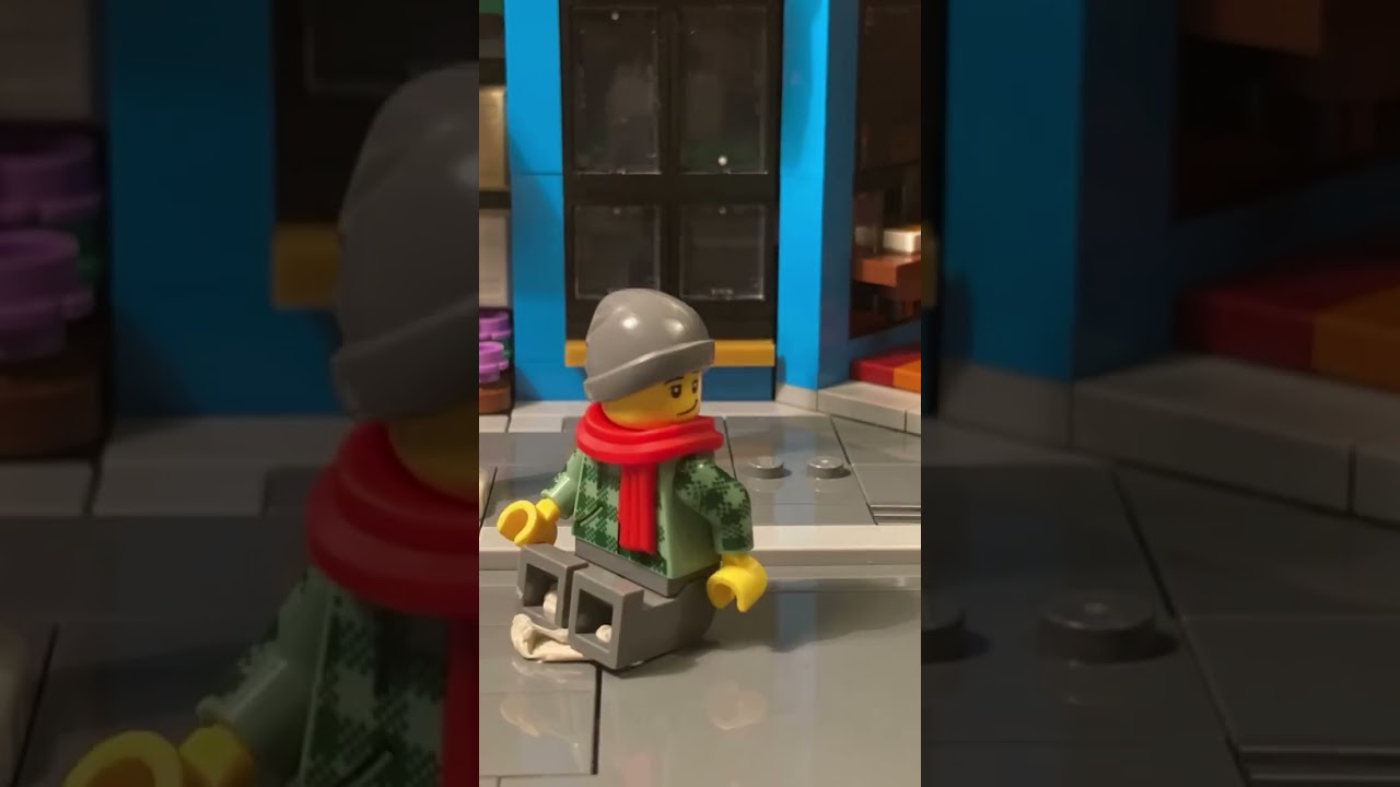 Epic loop Lego animation test #lego #stopmotion #legovehicle #animation #car