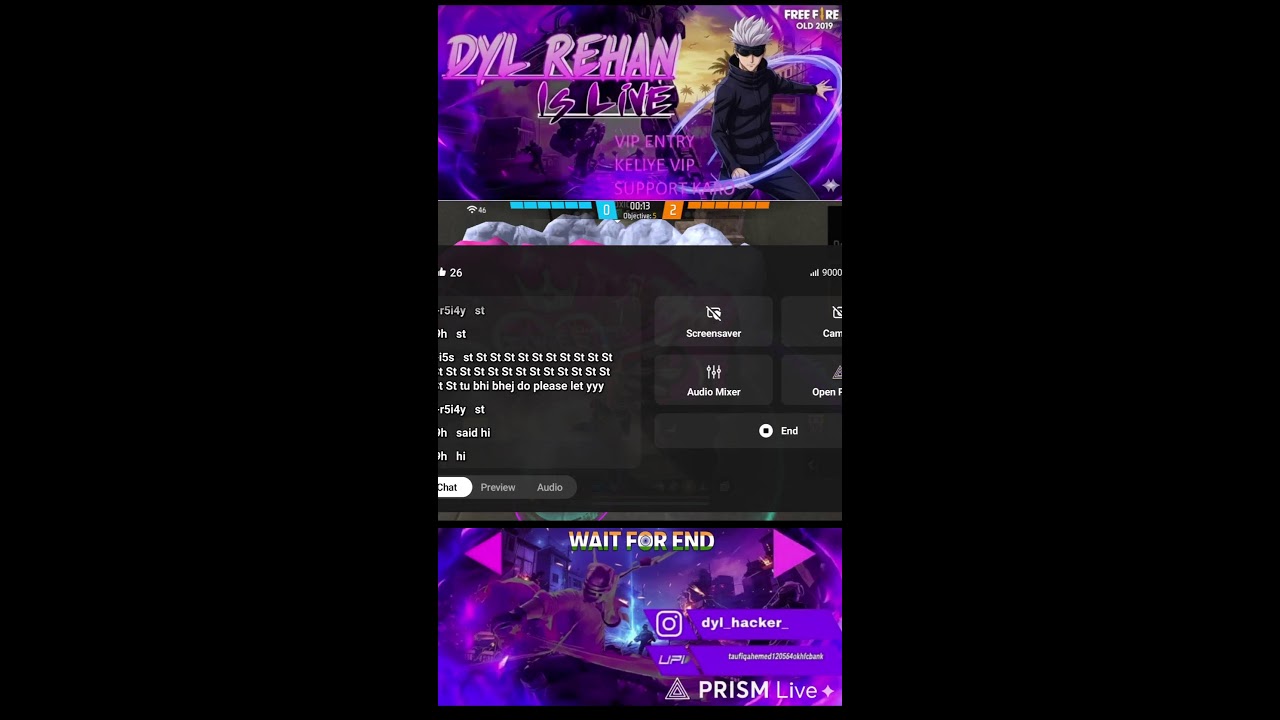 free fire custom give away and guild test 🤑💀
